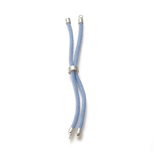 Armband - Zee blauw - Zilver