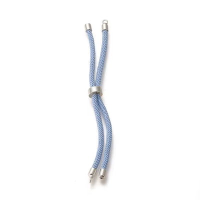 Armband - Zee blauw - Zilver