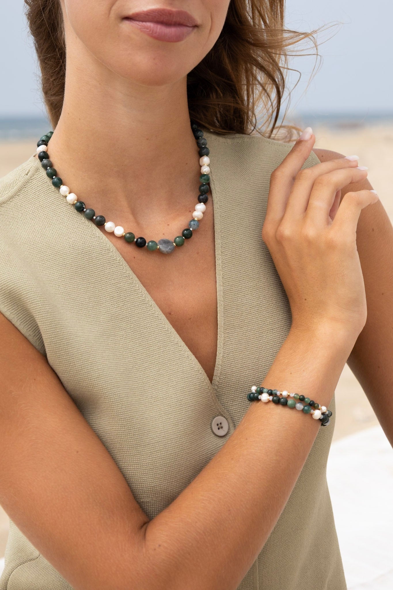 Special collectie - Mos Agaat & Labradoriet