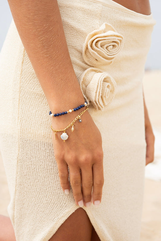 Symbolen & Geboortesteen Bedelarmband