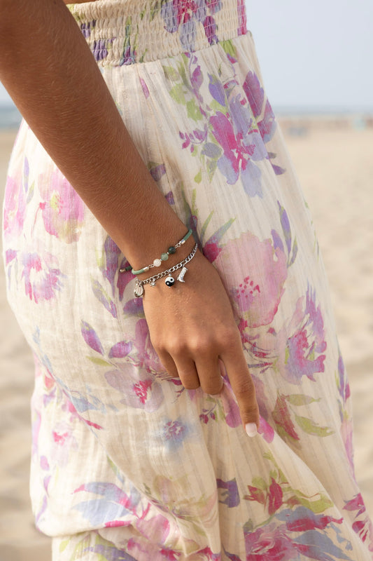 Symbolen & Geboortesteen Bedelarmband