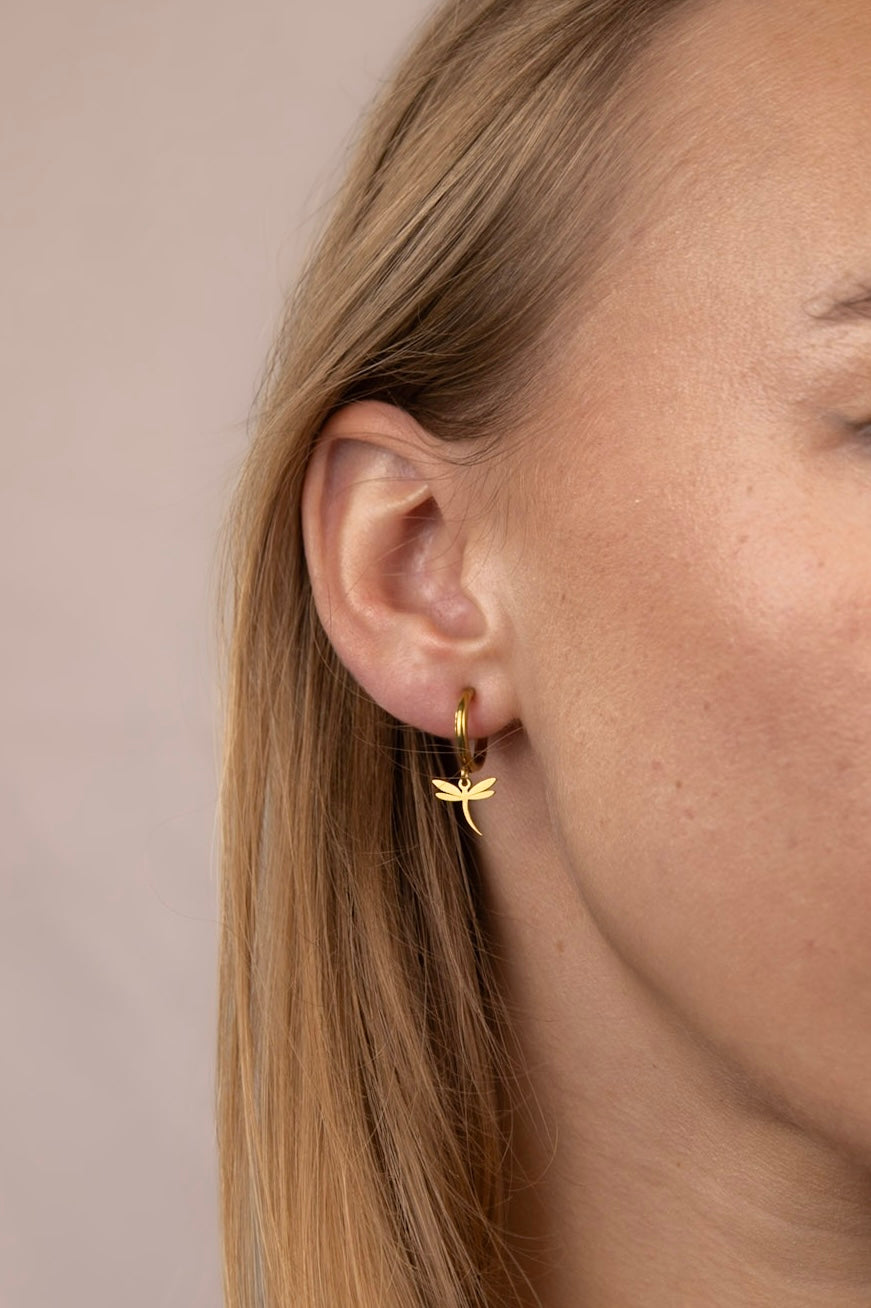 Symbolische Oorbellen – Libelle