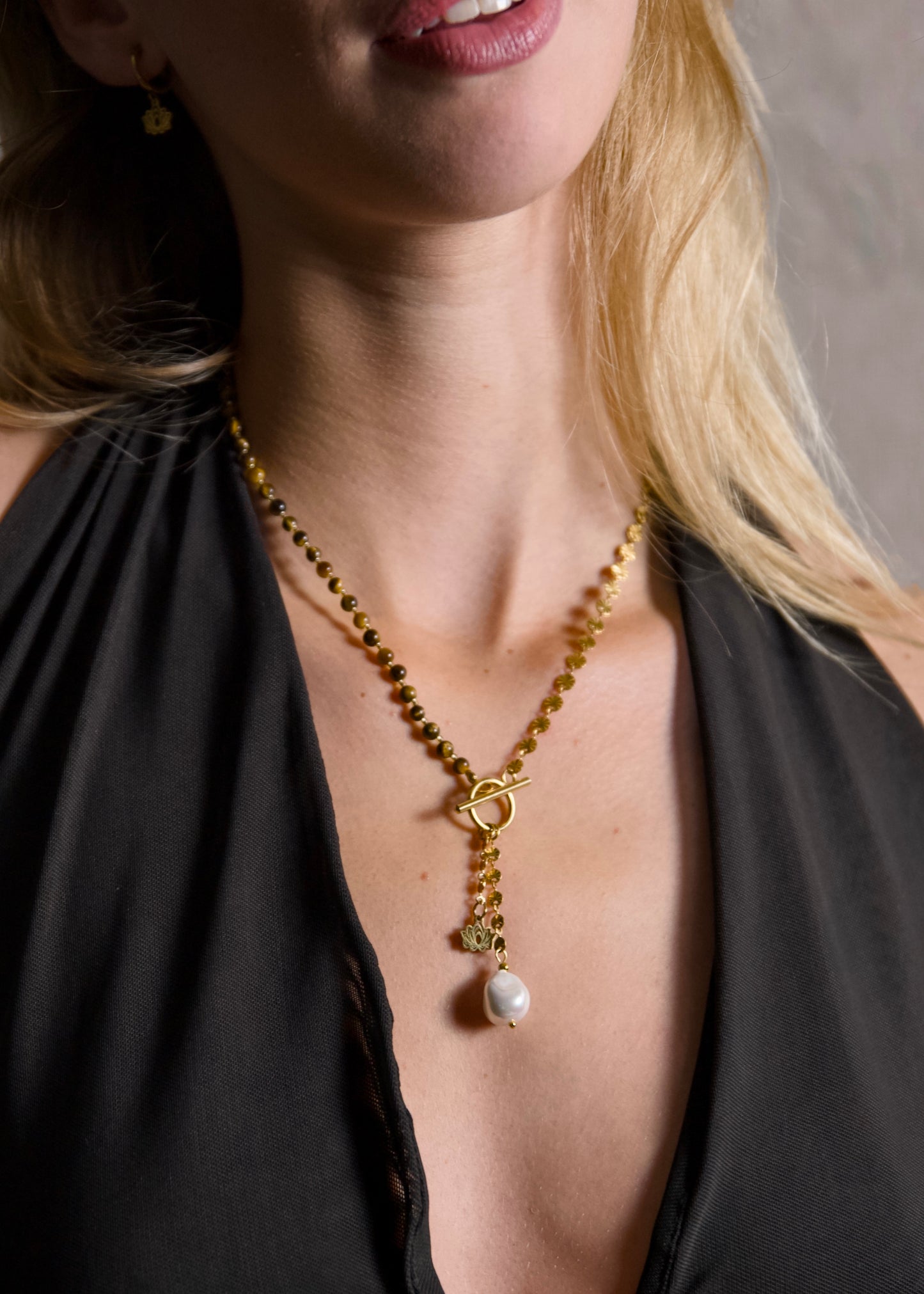 Balance in Style – 50/50 Ketting - Tijgeroog