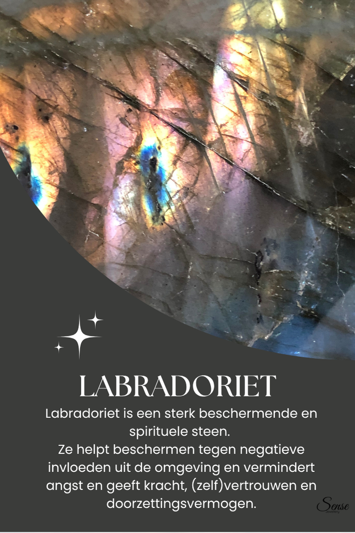 Edelsteen armband - Labradoriet