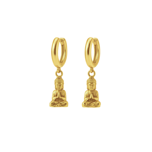 Symbolische Oorbellen – Buddha