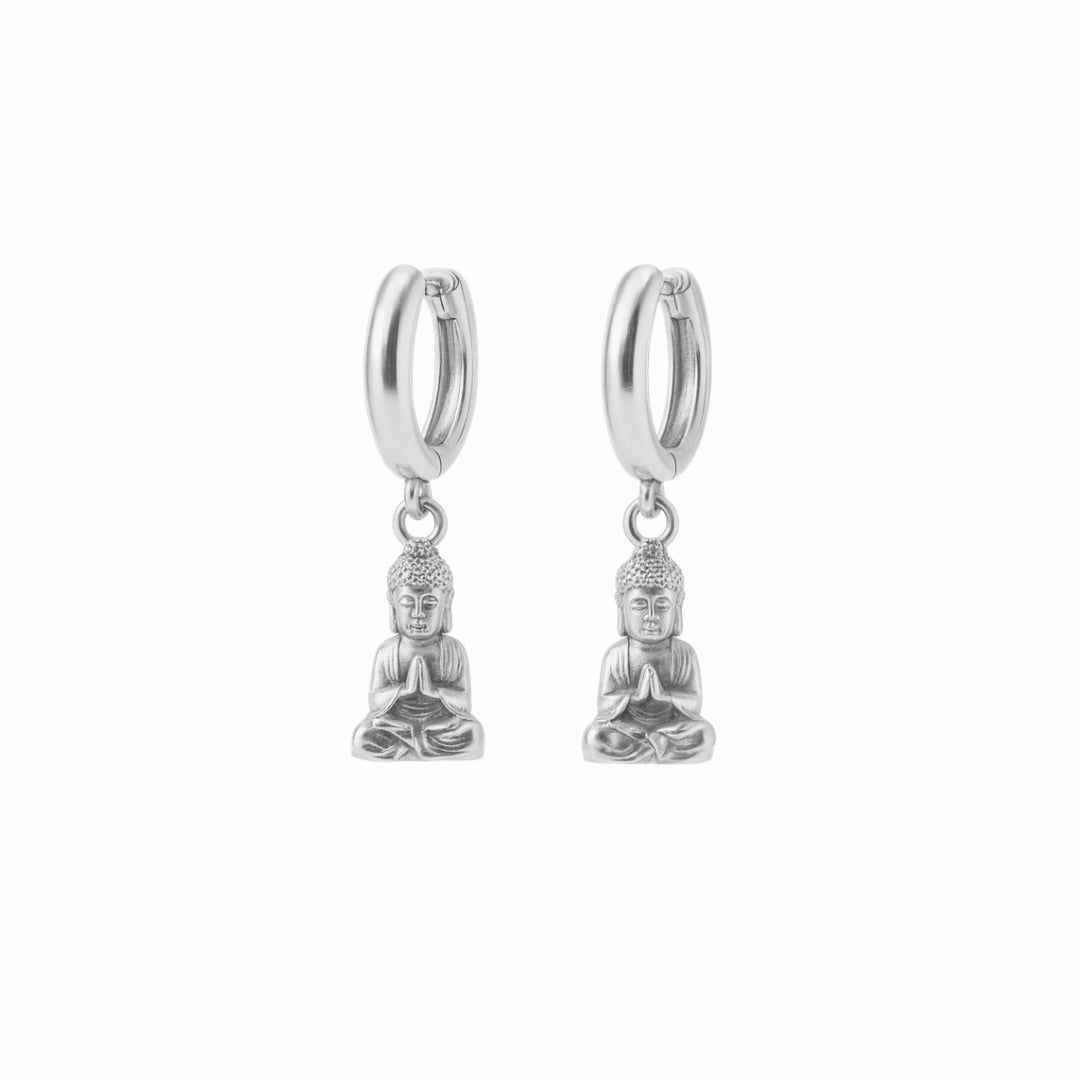 Symbolische Oorbellen – Buddha