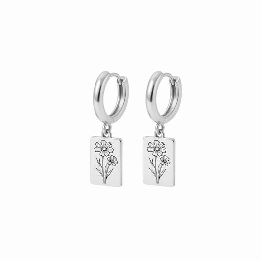 Symbolische Oorbellen – Madeliefjes