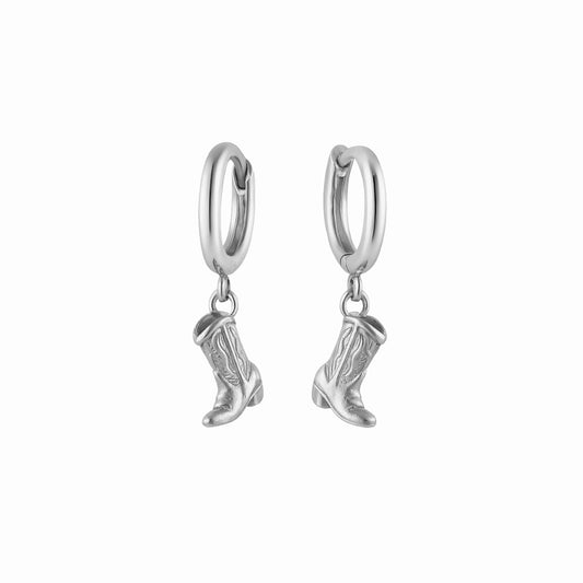 Symbolische Oorbellen – Cowboy laars